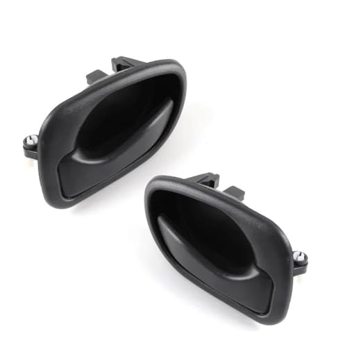 YUEYZHK Auto Innen Tür Pull Haltegriff Abdeckung Für Hyundai Für Accent 1,5 L 1995-1999(Black Pair) von YUEYZHK