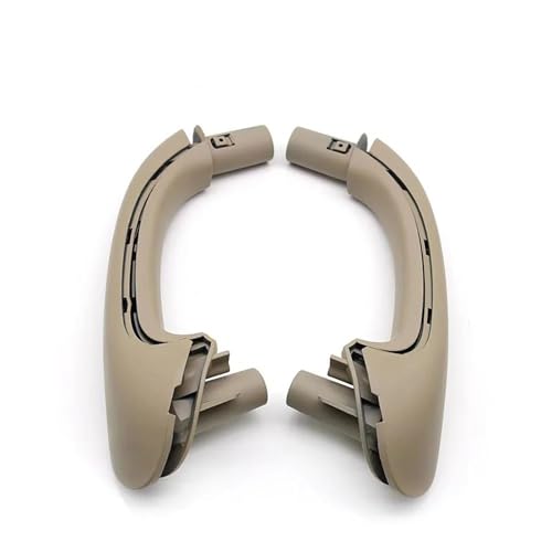YUEYZHK Auto Vorne Hinten Innen Tür Pull Griff Abdeckung Für Benz C Klasse C240 C320 2003-2005 C230 2003-2007(Beige Front 2PCS) von YUEYZHK