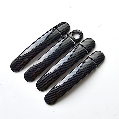 YUEYZHK Modische Dekorationsstücke Chrom-Carbon-Faser-Türgriffabdeckungen Für Passat B5 B5.5 MK5 1996 1997 1998 1999 2000 2001 2002 2003 2004 2005(1) von YUEYZHK