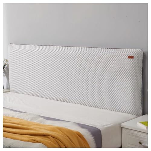 YUEZHONG Stretch-Bettkopfteil-Schonbezug, Dreidimensionales Muster, Bettkopfteil-Schutzbezug for Queensize-/Doppelbett, for Schlafzimmerdekor, Waschbar(Gray,180x60cm/71x24in) von YUEZHONG