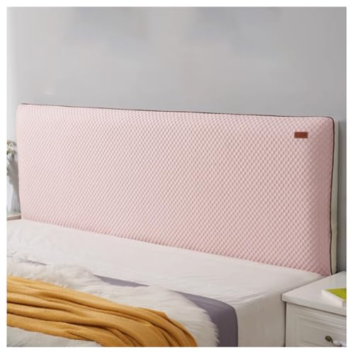 YUEZHONG Stretch-Bettkopfteil-Schonbezug, Dreidimensionales Muster, Bettkopfteil-Schutzbezug for Queensize-/Doppelbett, for Schlafzimmerdekor, Waschbar(Pink,150x80cm/59x31in) von YUEZHONG