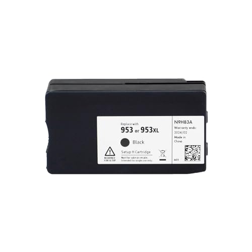 Tintenpatrone kompatibel for h-p953 hp 953XL 953 953XL for HP 7740 7720 7730 8210 8218 8710 8715 8718 8719 8720 8725 8728 8730(1PC Black) von YUEZUYIOU