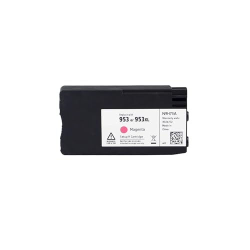 Tintenpatrone kompatibel for h-p953 hp 953XL 953 953XL for HP 7740 7720 7730 8210 8218 8710 8715 8718 8719 8720 8725 8728 8730(1PC Magenta) von YUEZUYIOU