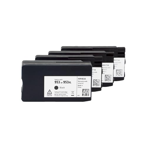 Tintenpatrone kompatibel for h-p953 hp 953XL 953 953XL for HP 7740 7720 7730 8210 8218 8710 8715 8718 8719 8720 8725 8728 8730(1SET) von YUEZUYIOU