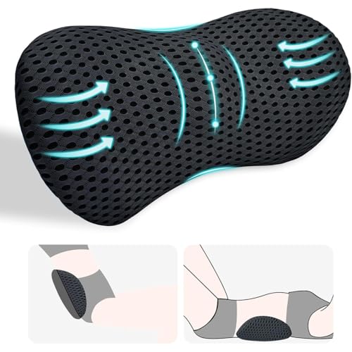 YUGEVRA Ergonomisches Lendenstützkissen aus Memory-Schaum, Auto-Rückenstützkissen & Rückenkissen Stuhl – Optimale Unterstützung für den unteren Rücken YUGEVRA Ergonomisches Lendenstützkissen aus Memory-Schaum, Auto-Rückenstützkissen & Rückenkissen Stuhl – Optimale Unterstützung für den unteren Rücken von YUGEVRA