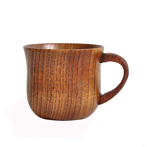 Handmade Holzbier Holzbecher Milchbecher Wasser Kaffee natürlicher Saft Teeglas & Flasche Kaffeetassen Aus Keramik von YUGHGH