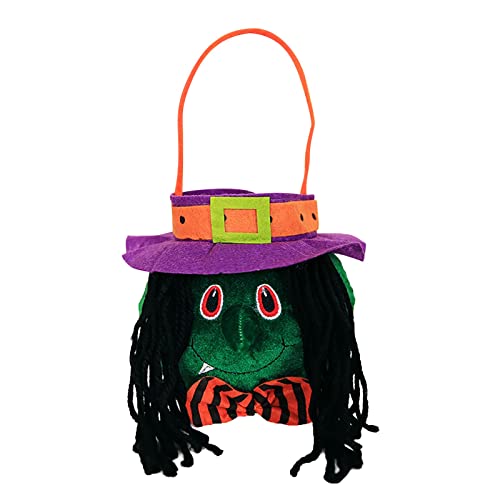 YUGHGH Partykleid Für Frauen Halloween-Dekorationen Kürbis Skullss Aufkleber Tragetasche Ghostss Festival Kinder Süßigkeiten Geschenktüte Anbieter Veranstaltung Liefert Dekor (C, One Size) von YUGHGH