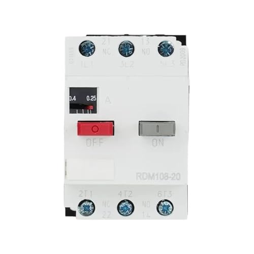 1 Stück Kompaktleistungsschalter der Serie RDM108 1-1.6A 2,5-4A 5-8A 8-12.5A 10-16A 14-20A AC-Motorschutz(2-3.2A) von YUGRUPJG