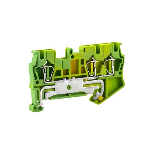 ST-2.5-TWIN PE Din Rail Terminal 10Pcs Federboden 24A 800V 3 Leiter Pull Typ von YUGRUPJG