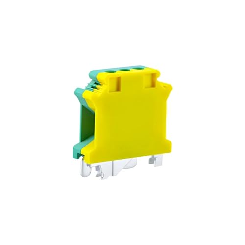 UISLKG-16 PE Erde Din-Schiene Äquipotentialklemmenblöcke Boden Universal Class Connector Schraubklemmenblöcke UISLKG16 10 STÜCKE von YUGRUPJG