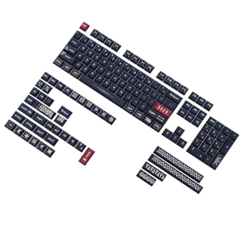 142Keys Original Height Ruins Keycap Mechanical Keyboards Dye Subbed Keycaps for Keyboards Switches von YUGSHNKFC