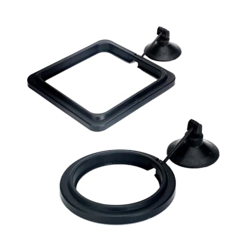 YUGSHNKFC 2pcs Aquarien Fütterungsringe Haltbarkeit Silikone Futterhäuschen Fischfutterhäuschen Runde Büro Fischtank Werkzeug Reinigungswasser Aquarien Werkzeug YUGSHNKFC 2pcs Aquarien Fütterungsringe Haltbarkeit Silikone Futterhäuschen Fischfutterhäuschen Runde Büro Fischtank Werkzeug Reinigungswasser Aquarien Werkzeug von YUGSHNKFC
