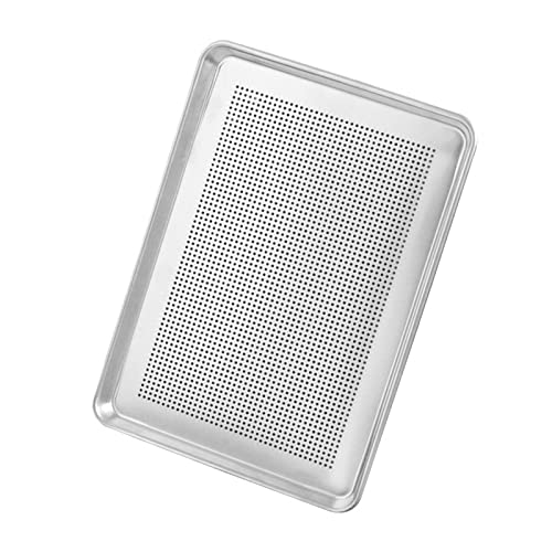 Backpfannen Perforiertes Backpfannen Kuchen Trocknen Netz Pfannen Ofen Pfannen Kuchen Backwaren Pizza Backpanal Aluminiumlegierung von YUGSHNKFC