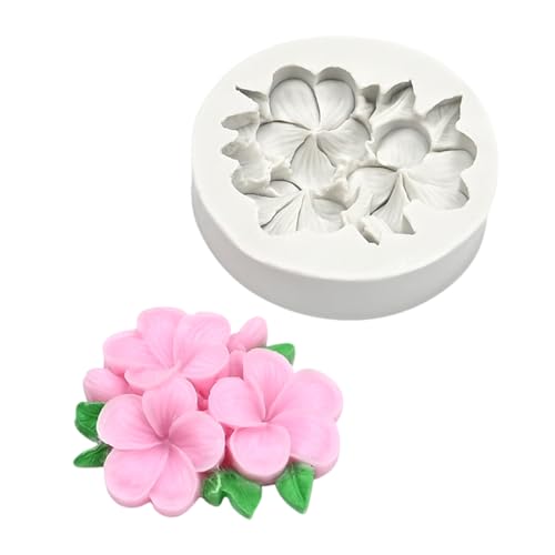 Blumenform Fondant Silikonformen Für Schokoladenkuchen Back Silikonkerzenformen Für Epoxidharzkerzenherstellung Temperaturbeständiger von YUGSHNKFC