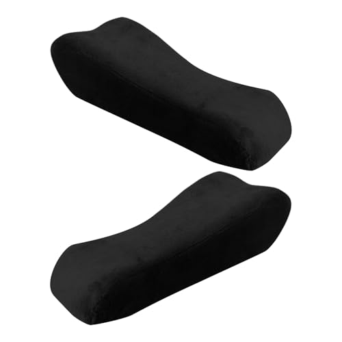 Ergonomic Office Chair Armlehnenpolster Kissen Armkissen 2pcs Für Ellbogen Schmerzen Relief Und Handgelenkunterstützung Für Computerstühle Velvet Computerstuhl Armlehnenpolster von YUGSHNKFC