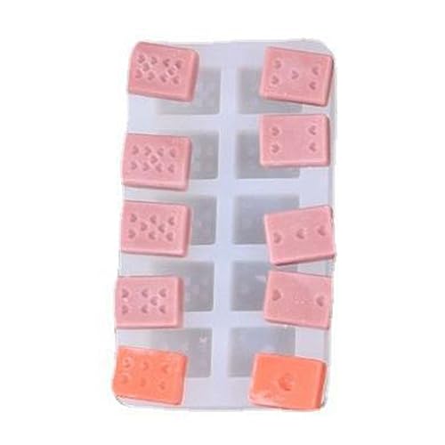 Feuerfarbe Wachs Pellet Silikonform Sichtstangen Harzform Handgefertigte Briefmarkenform Für Partyeinladungskarten Stöcke Harzform Feuerfarbe Pellet Silikonform Für Handwerk von YUGSHNKFC