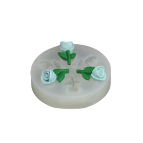 Hitzebeständige Silikonform Mit Frangipani Rose Tulips Designs Für Bastelharzhandwerk Und Kerzensilikonblütenform Für Harzschmuck von YUGSHNKFC