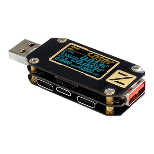 Kompakt USB PD Tester Mit Mehreren Funktionen USB Testgerät Essentielles Werkzeug Leicht Für Elektronik Engineering von YUGSHNKFC