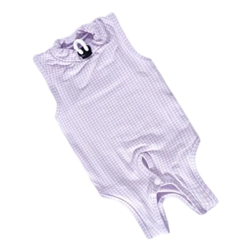 Pet Post Op Schutzkleidung Lecken Design atmungsaktiv für sicheren Genesungsprozess Polyester-Baumwoll-Mischgewebe Katzenbekleidung von YUGSHNKFC