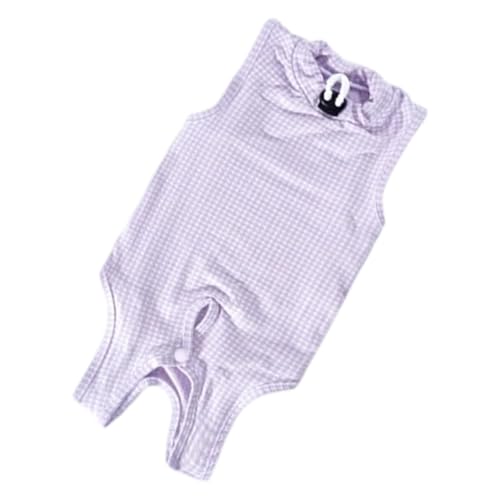 Pet Post Op Schutzkleidung Lecken Design atmungsaktiv für sicheren Genesungsprozess Polyester-Baumwoll-Mischgewebe Katzenbekleidung von YUGSHNKFC