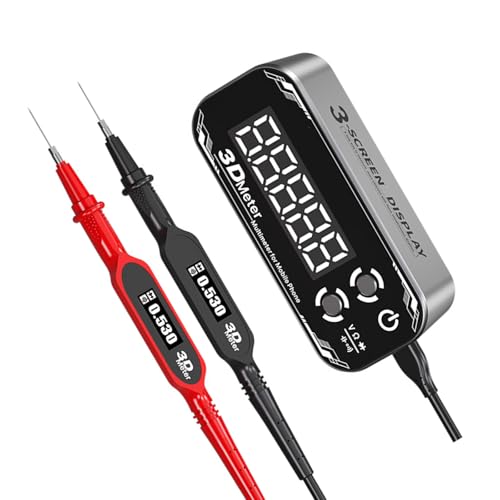 Precisions 3 Screen Multimeter Goldbeschichtungssonden 2000mah Batterie Dauer Einfach Zu Tragen Für Techniker Multimeter Tester von YUGSHNKFC
