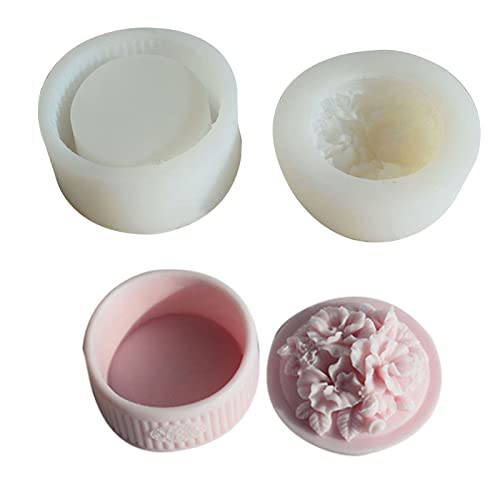 Rose Dekorative Aufbewahrungsbox Behälter Formen Aufbewahrungsbox Silikonform Für Epoxidharzmarkets Home Decor von YUGSHNKFC