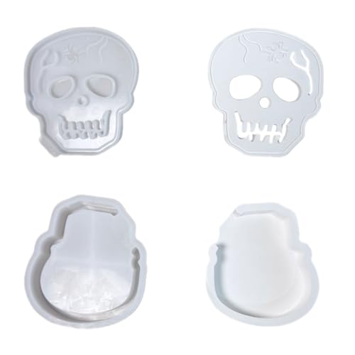 Schädel Silikonkerzenform Backform Zum Herstellen Von Kerzenschokolade Halloween Geisteren Silikone Form Für Epoxidharzschädelform Schädel Silikonkerzenform Backform Zum Herstellen Von Kerzenschokolade Halloween Geisteren Silikone Form Für Epoxidharzschädelform von YUGSHNKFC