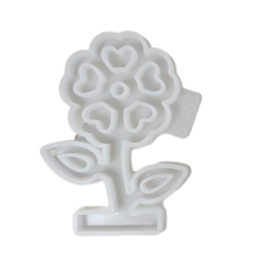 Silikonform Zum Erstellen Einzigartiger Blumendekorationen Blumen Und Blumentöpfe Basiskulptur Kerze Making Gussform von YUGSHNKFC