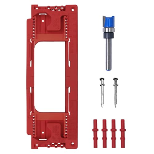 Türscharnierscharnierscharnier Tür Mortiser Router Vorlagen Installationskits Für 2-1/2-Zoll-6-Zoll Länge Länge Morpise Vorlagen Kits Passt von YUGSHNKFC