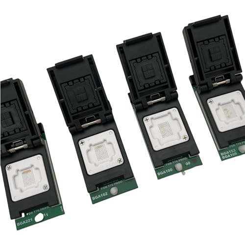 Universals 5 In 1 EMMC Adapterset Unterstützt BGA100 BGA153 BGA169 BGA162 BGA221 Programmieraufgaben Schnellgeschwindigkeit EMMC Chip Programmieradapter von YUGSHNKFC