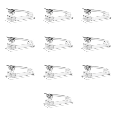 YUGSHNKFC 10 x Kabel-Clip-Kabelhalter, Mehrzweck-Management-Halter-Set mit selbstklebender Basis für Schreibtisch, Schreibtisch von YUGSHNKFC