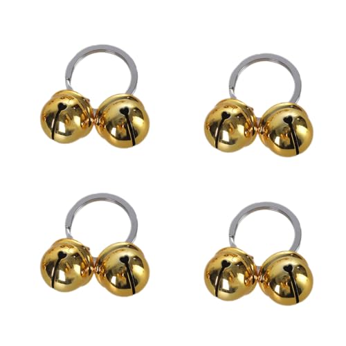 YUGSHNKFC 4pack Luxuriöse Handgefertigte Kragen Bells Haustier Training Lärmhersteller Für Hundekragen Haustiersicherheit YUGSHNKFC 4pack Luxuriöse Handgefertigte Kragen Bells Haustier Training Lärmhersteller Für Hundekragen Haustiersicherheit von YUGSHNKFC