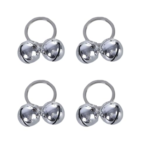 YUGSHNKFC 4pack Luxuriöse Handgefertigte Kragen Bells Haustier Training Lärmhersteller Für Hundekragen Haustiersicherheit YUGSHNKFC 4pack Luxuriöse Handgefertigte Kragen Bells Haustier Training Lärmhersteller Für Hundekragen Haustiersicherheit von YUGSHNKFC