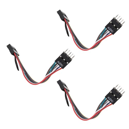 YUGSHNKFC ATXS Hülle Frontpaneele Sound Interfaces 13Pin Bis 9Pin Für Einfache Installation Für Motherboards PC Sound Connection Adapter von YUGSHNKFC