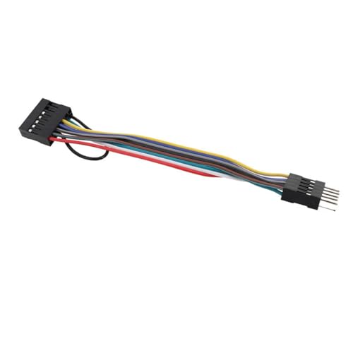 YUGSHNKFC ATXS Hülle Frontpaneele Sound Interfaces 13Pin Bis 9Pin Für Einfache Installation Für Motherboards PC Sound Connection Adapter von YUGSHNKFC