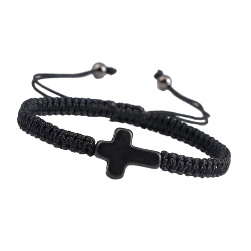 YUGSHNKFC Bequemes Haustier-Gedenkseil, gekreuzt, verstellbares Handgelenkseil, Gedenkschmuck, Zubehör für Verlust, verstellbares Seil für verlorene Tiere von YUGSHNKFC