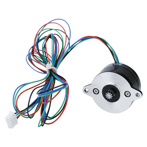 YUGSHNKFC Extruder Stepper Motor 10 Zähne 36 Mm Rund Mit Kabel Für 2.4 3D Drucker Extruder Hochtemperatur von YUGSHNKFC