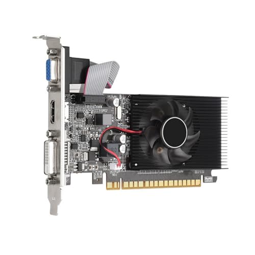 YUGSHNKFC GT210 Graphics Card 1 64 Bit Spiel Grafikkarte PCIE X16 Professioneller Desktop Computer Für Gaming PC Büro Verwenden Video von YUGSHNKFC