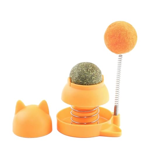 YUGSHNKFC Interaktiver Katzenspielzeug Drehkugel Und Catmint Ball Innenkatzen Halten Katzen Aktiv Unterhalten Mental Stimuliert Für Home Dog Treat Spender YUGSHNKFC Interaktiver Katzenspielzeug Drehkugel Und Catmint Ball Innenkatzen Halten Katzen Aktiv Unterhalten Mental Stimuliert Für Home Dog Treat Spender von YUGSHNKFC