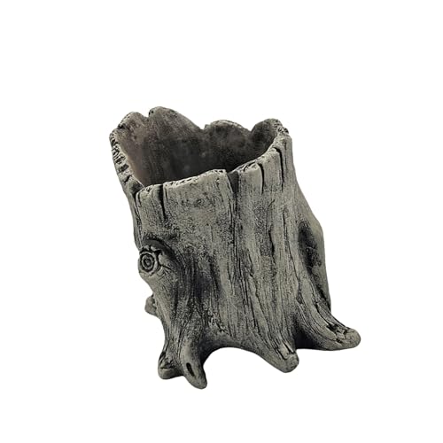 YUGSHNKFC Künstliche Driftwood Stümpfe Pflanzer Vintage Cactus Container Kreative Nachahmung Skulptur Harz Succulents Blumentöpfe Großer Öffnungsherde Pflanzer YUGSHNKFC Künstliche Driftwood Stümpfe Pflanzer Vintage Cactus Container Kreative Nachahmung Skulptur Harz Succulents Blumentöpfe Großer Öffnungsherde Pflanzer von YUGSHNKFC