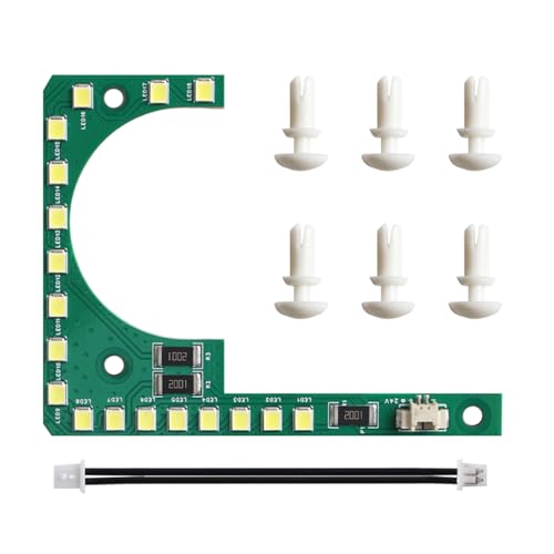 YUGSHNKFC LED Lichttafel Für SV07 3D Drucker Hoher Helligkeit Leuchtend Energieeffiziente Einfache Installation Lebensdauer von YUGSHNKFC