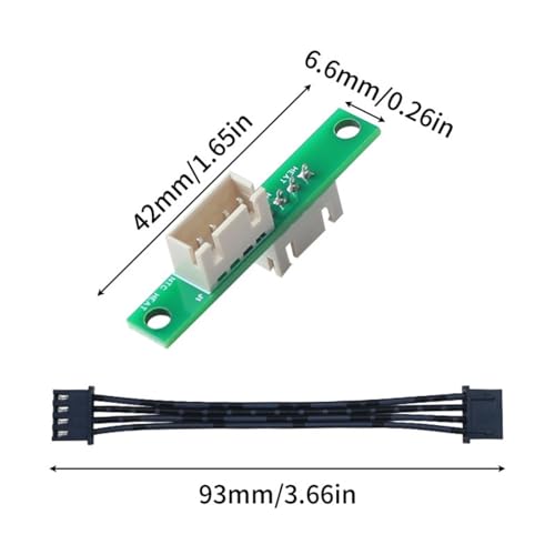YUGSHNKFC PCB Hotend Adapter Board Für 5m Extruder Mit Integriertem Kabelmanagement Tool Easy Installation Extruder Adapter von YUGSHNKFC