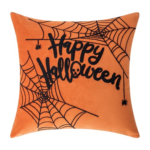 YUGSHNKFC Polyester Halloweens Werfen Kissenbezug Mit Verschluss Saisonales Sticksofa Schlafzimmer Halloweens Serie Polyester Kissen Kissen Hülle YUGSHNKFC Polyester Halloweens Werfen Kissenbezug Mit Verschluss Saisonales Sticksofa Schlafzimmer Halloweens Serie Polyester Kissen Kissen Hülle von YUGSHNKFC