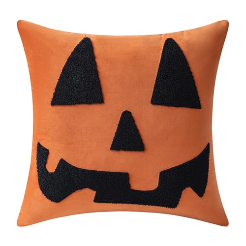 YUGSHNKFC Polyester Halloweens Werfen Kissenbezug Mit Verschluss Saisonales Sticksofa Schlafzimmer Halloweens Serie Polyester Kissen Kissen Hülle YUGSHNKFC Polyester Halloweens Werfen Kissenbezug Mit Verschluss Saisonales Sticksofa Schlafzimmer Halloweens Serie Polyester Kissen Kissen Hülle von YUGSHNKFC