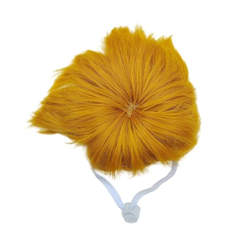 YUGSHNKFC Schöne Haustier Perücken Haargänse Hairstück Cosplay Kopfstück Für Neuheiten Looking Holiday Photography Accessoire Party Kopfbedeckung YUGSHNKFC Schöne Haustier Perücken Haargänse Hairstück Cosplay Kopfstück Für Neuheiten Looking Holiday Photography Accessoire Party Kopfbedeckung von YUGSHNKFC