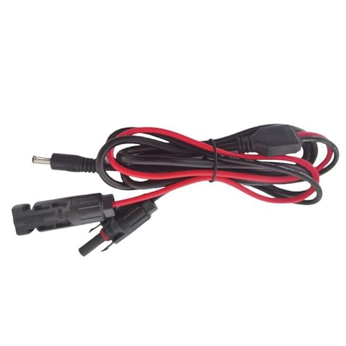 YUGSHNKFC Solarpanel Anschlüsse 5 5 Mm X 2 1 Mm Adapter Verlängerungskabel 16 AWG Adapter Kraftwerk Solargenerator von YUGSHNKFC