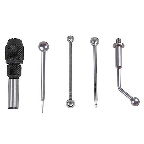 Wiggler & Center Finder Set Work Center Finding Fräser Run Out Konzentrisch 5 Stück/Set Handwerkzeuge von YUHANGCIYE