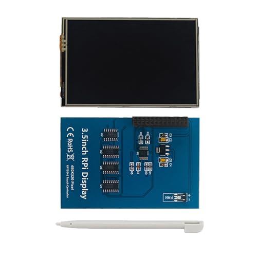 YUHANGCIYE Display, 8,9 cm (3,5 Zoll) LED-Bildschirm, resistiver Bildschirm, Speicher für Pi 5, 8,9 cm (3,5 Zoll), Widerstands-Display, 20/60 Bilder (A#) von YUHANGCIYE