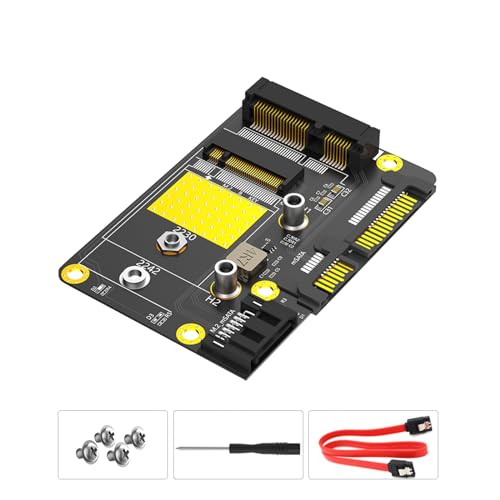 YUHANGCIYE M.2 NGFF MSATA SSD Auf 2 5 Zoll Adapter M.2 NGFF Auf Konverter Rahmen M.2 Festplattenadapter M.2 NGFF Msata SSD von YUHANGCIYE