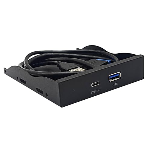 YUHANGCIYE USB3.0+Typ C Diskettenlaufwerk Panel Computer Erweiterungskarte Perfekt Für Profis USB3.0+Typ C Panel von YUHANGCIYE